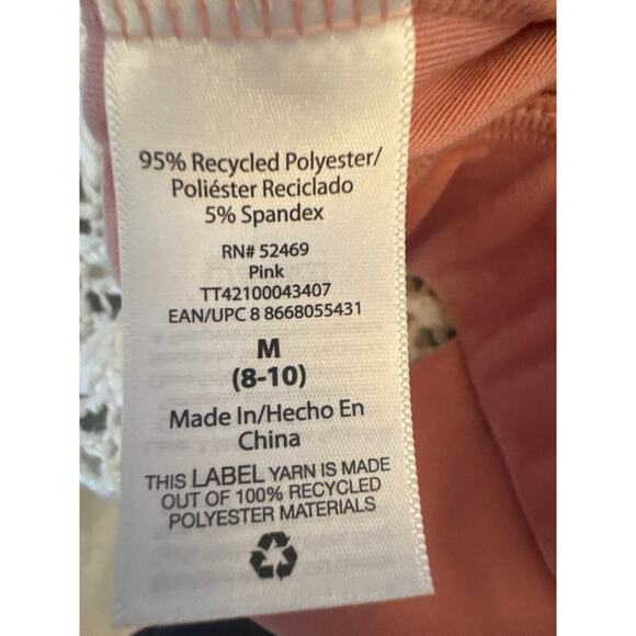 Time and Tru Pink Plush Lounge Pants Medium - Picture 6 of 6